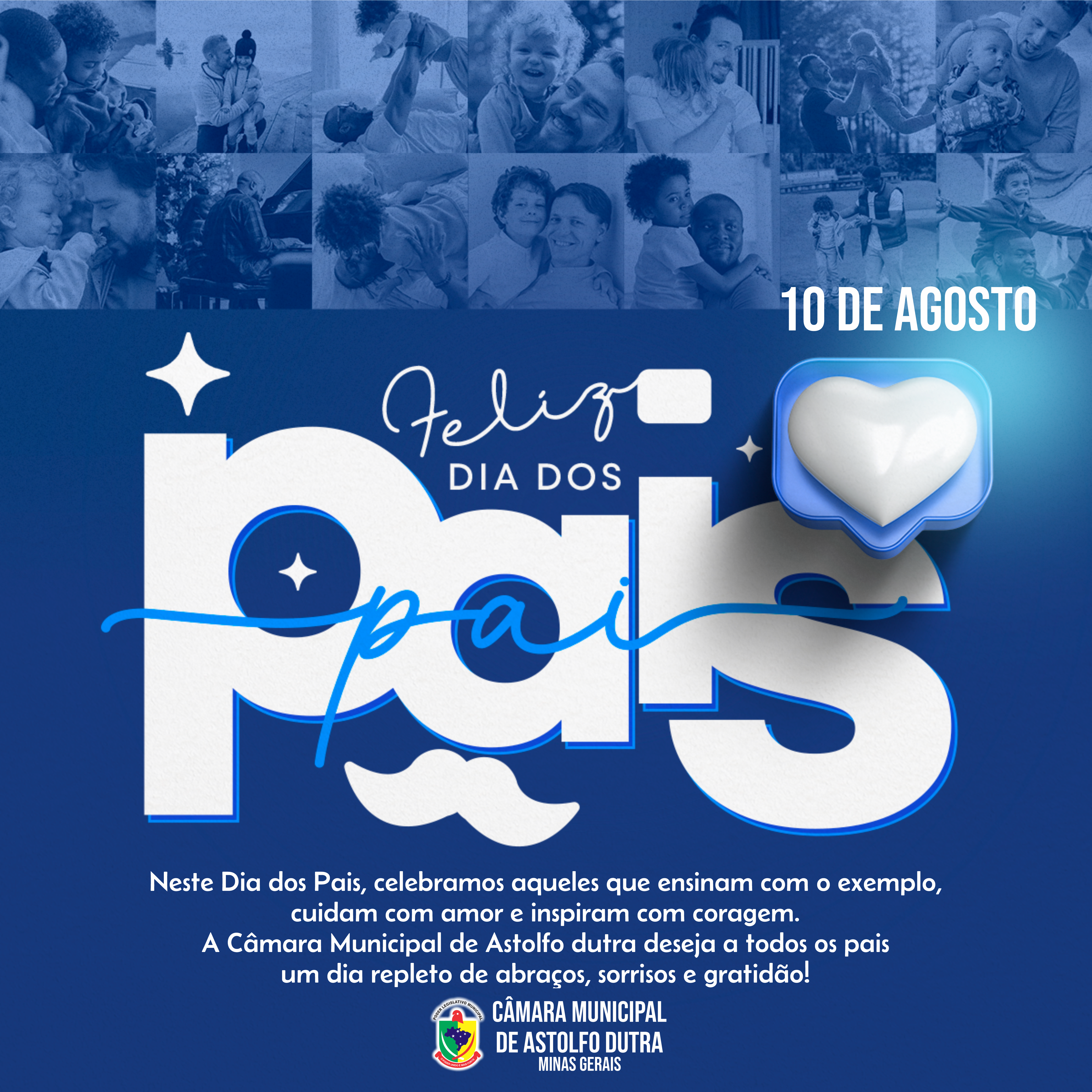 Neste Dia dos Pais, celebramos aqueles que ensinam com o exemplo, 