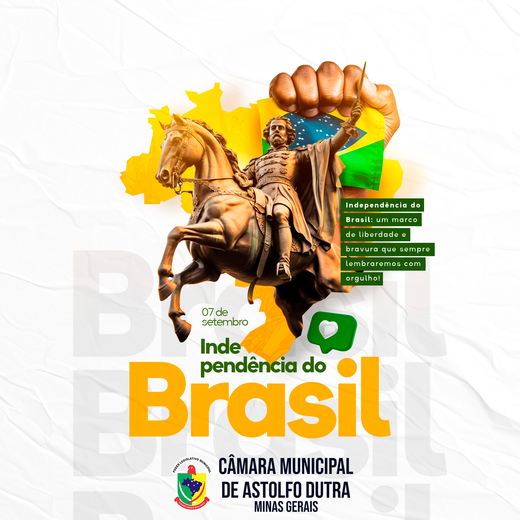 07 de Setembro – Dia da Independência do Brasil