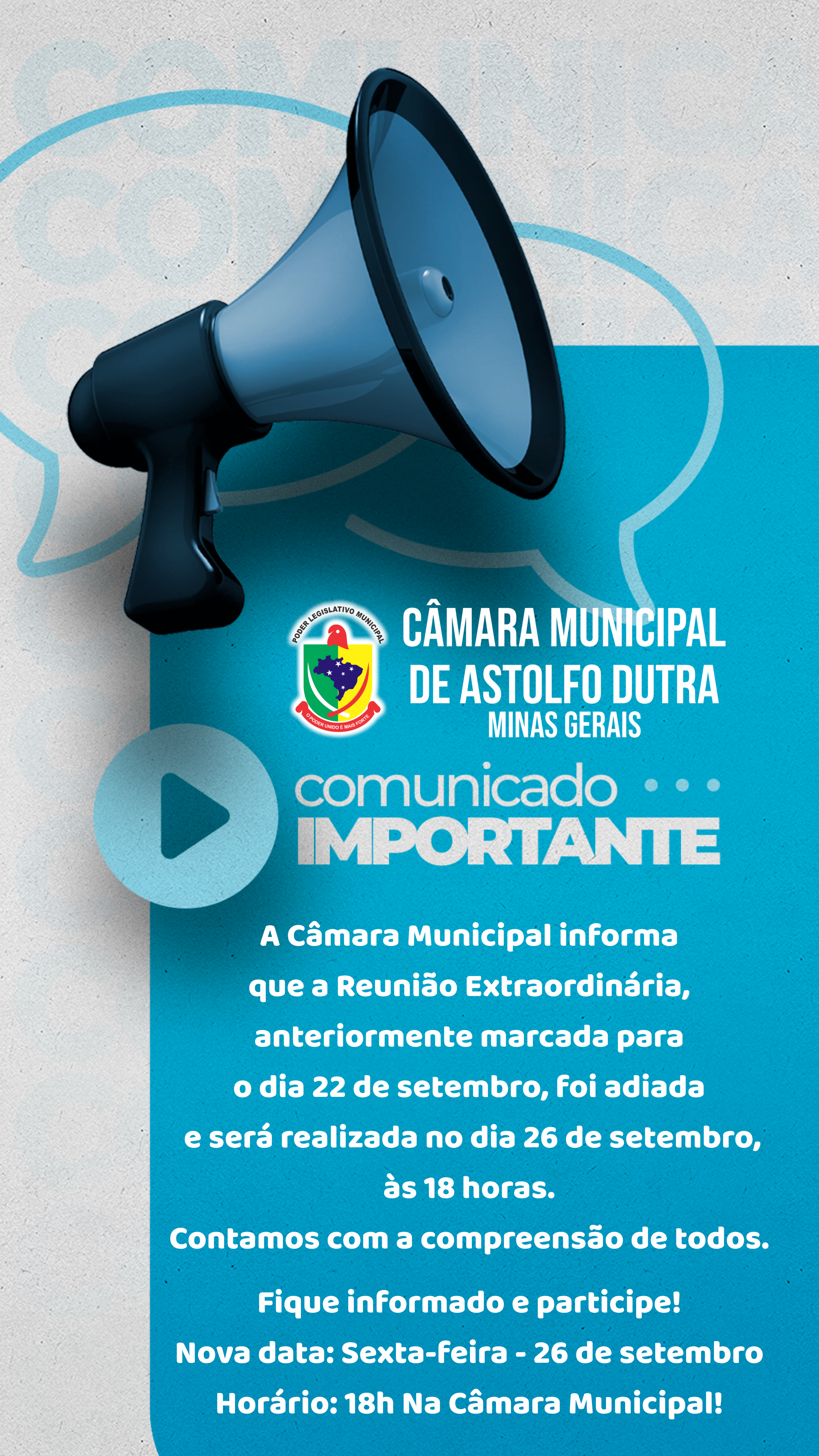 COMUNICADO IMPORTANTE