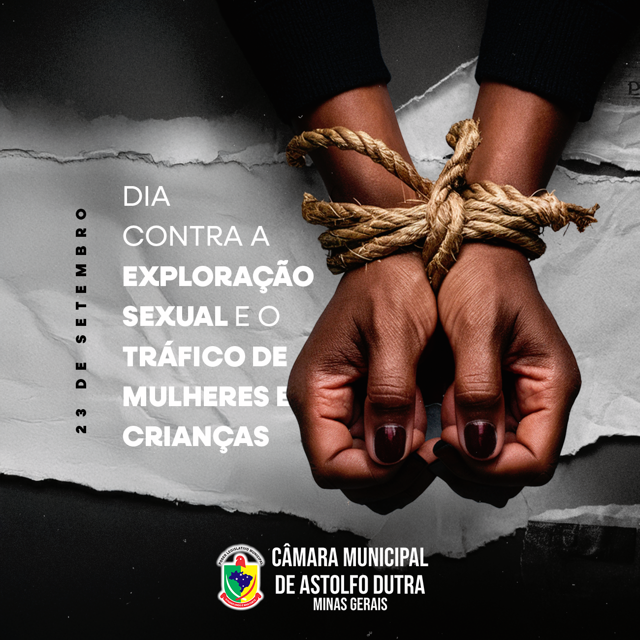 Dia Internacional Contra a Exploração Sexual e o Tráfico de Mulheres e Crianças
